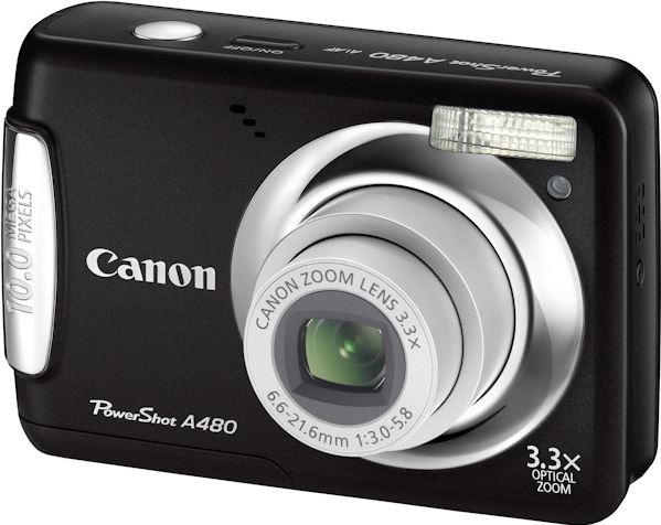 Canon Powershot A480 zwart