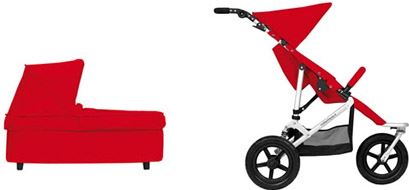 EasyWalker Easywalker Sky Deluxe rood