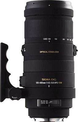 Sigma APO 120-400mm F4.5-5.6 DG OS HSM Canon