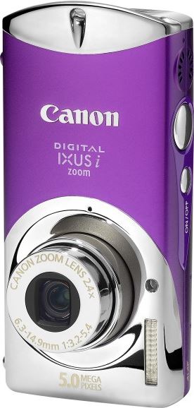 Canon Digital IXUS Digital IXUS i zoom, Violet paars