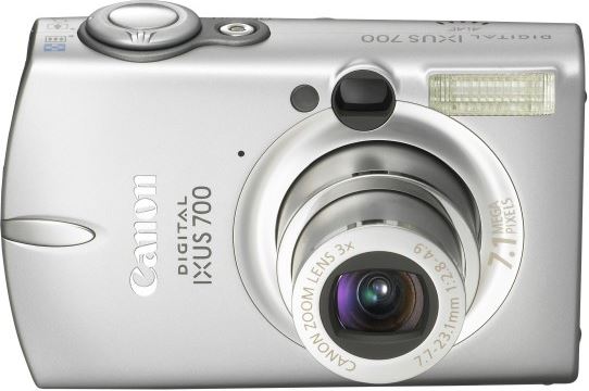 Canon Digital IXUS 700 zilver