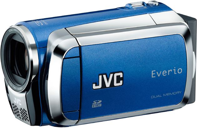 JVC GZ-MS120, Blue blauw