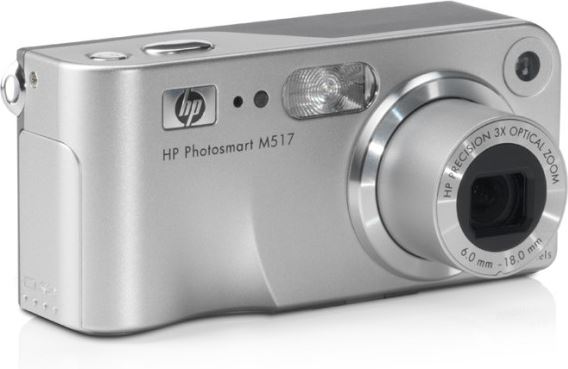 HP Photosmart M517 zilver