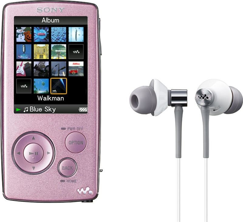 Sony 4 GB WALKMAN®, Pink 4 GB