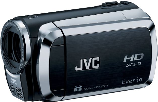 JVC GZ-HM200 zwart