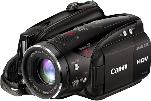 Canon LEGRIA HV40 zwart