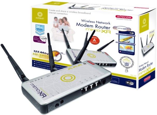 Sitecom Wireless Network Modem Router Mimo-XR