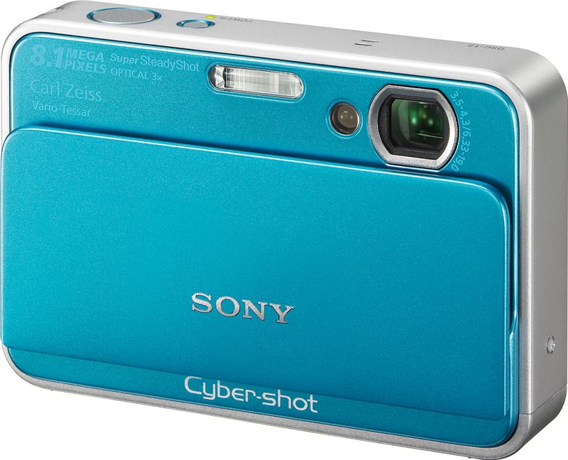 Sony DSC-T2 blauw