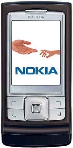 Nokia 6270 blauw, bruin, zilver