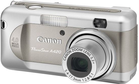 Canon PowerShot A420 zilver