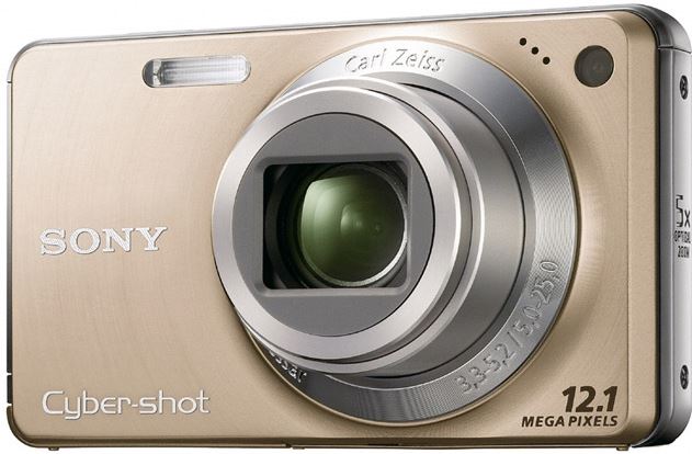 Sony Cyber-shot W DSC-W270 goud