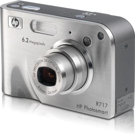 HP Photosmart R717 Digital Camera zilver