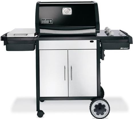 Weber Spirit Premium E-320 Complete gasbarbeque / zwart, rvs / metaal / rechthoekig