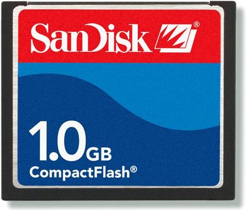 Sandisk CompactFlash (1 GB)