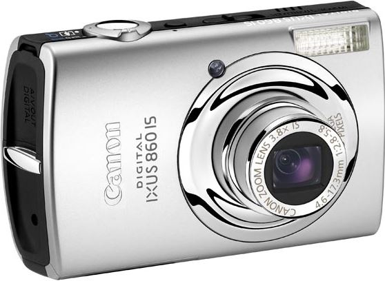 Canon Digital IXUS 860 IS zilver