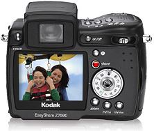 Kodak EASYSHARE Z7590 Zoom Digital Camera zwart