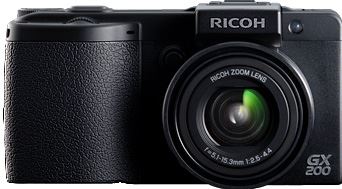 Ricoh GX200 zwart