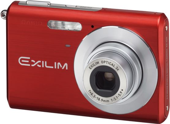 Casio Exilim Zoom EX-Z60 rood