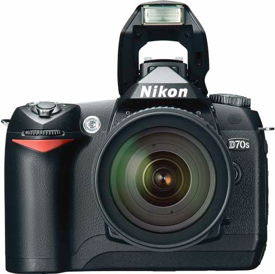 Nikon D70s zwart