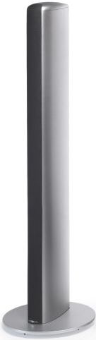 Audica CS-T1 vloerspeaker / zwart, zilver