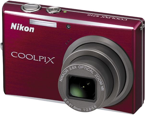 Nikon Coolpix S710 rood