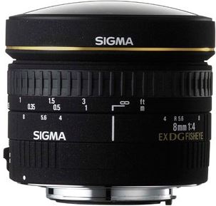Sigma 8mm F4 EX DG Circular Fisheye