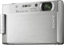 Sony Cyber-Shot T100 zilver