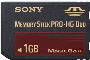 Sony Memory Stick PRO DUO 1GB