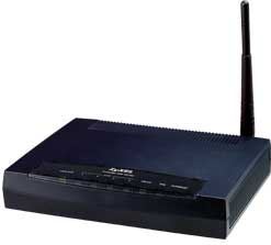 ZyXEL P-660R-D3 Wireless ADSL 2+ 4-port Gateway over ISDN