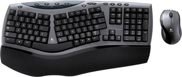 Logitech Cordless Desktop Comfort Laser (KB Layout US international)