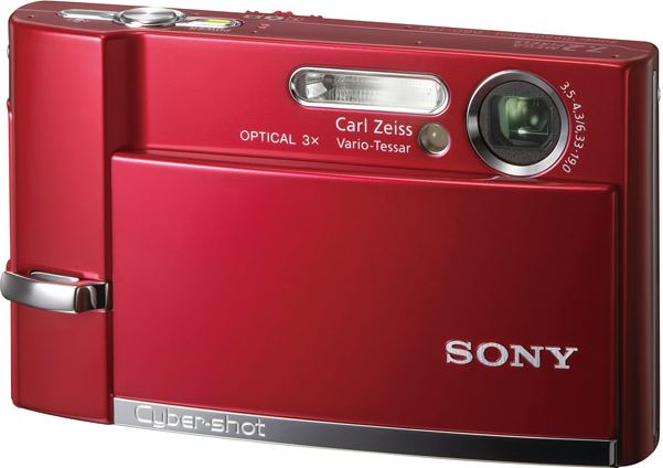 Sony DSC-T50 rood