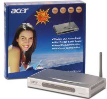 Acer WLAN 11g Turbo Broadband Router