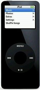 Apple nano iPod nano 1Gb Black
