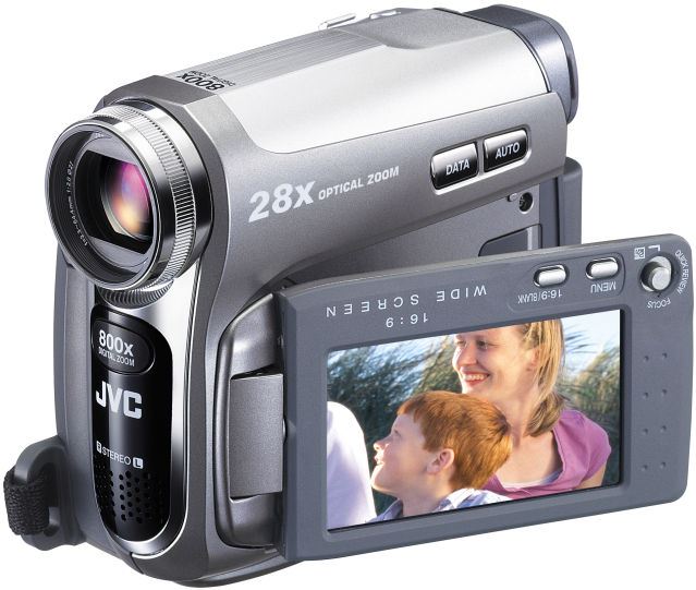 JVC GR-D720EK High-Band Digital Video Camera zilver
