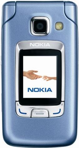 Nokia 6290 zwart, blauw