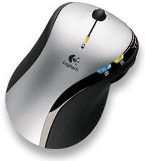 Logitech MX™610 Left-Hand Laser Cordless Mouse
