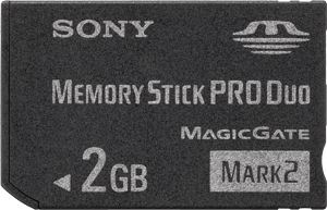 Sony Memory Stick Pro Duo 2GB