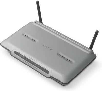 Belkin Hi-speed draadloze router met geïntegreerde 4-poorts gigabit-switch