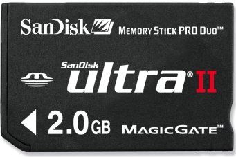 Sandisk MemoryStick Pro Duo Ultra II Mobile (2 GB)