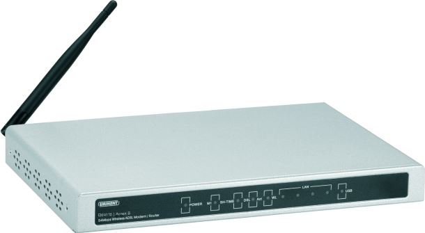 Eminent 54Mbps Wireless ADSL Modem/Router Annex B