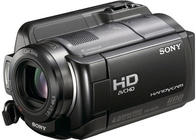 Sony HDR-XR200VE zwart