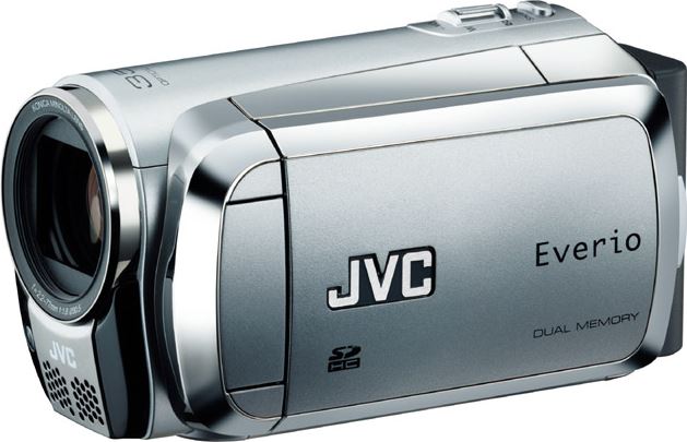 JVC GZ-MS120 zilver
