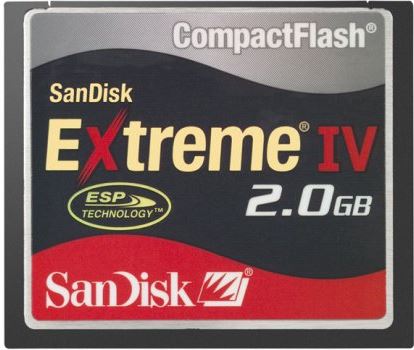 Sandisk Extreme® IV CompactFlash® 2GB