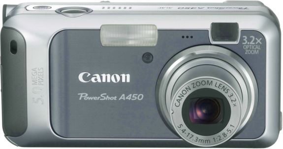 Canon PowerShot A450 zilver