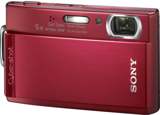 Sony Cyber-shot T DSC-T300 rood