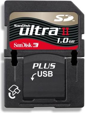 Sandisk SD Ultra II Plus USB (1 GB)