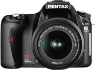 Pentax K100D Super + 18-55 mm zwart