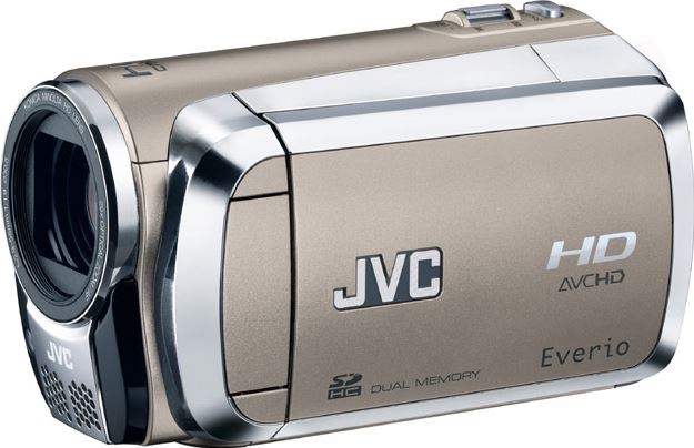 JVC GZ-HM200 goud