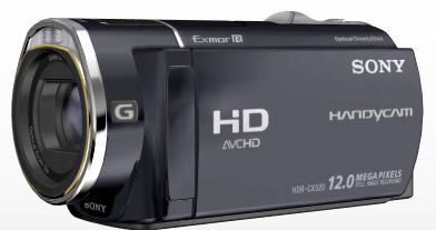 Sony HDR-CX520VE zwart