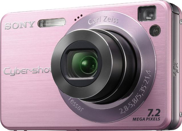 Sony Cyber-shot W DSC-W120 roze